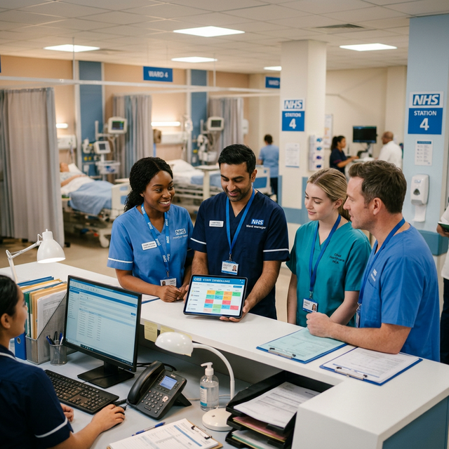 NHS Ward environment